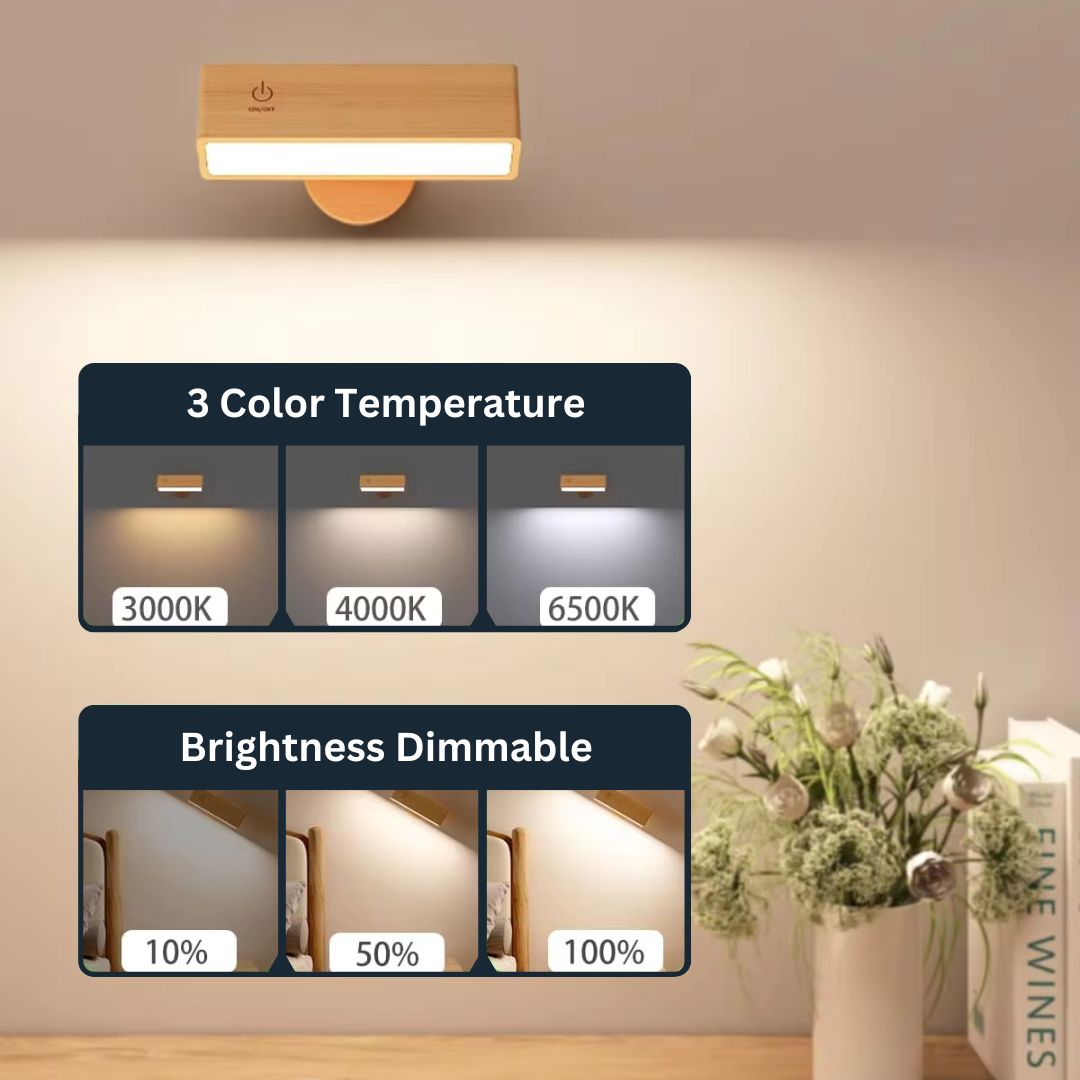 Wiederaufladbare 360° LED-Lampe