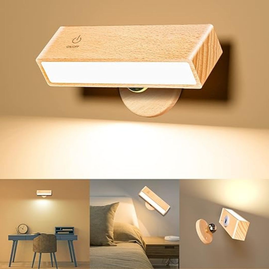 Wiederaufladbare 360° LED-Lampe