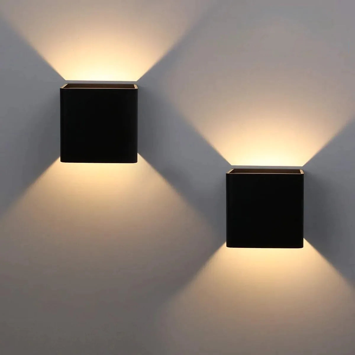 KubiskStil – Zeitgemäße wasserdichte LED-Wandleuchte