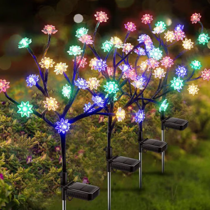 BloomLight - Dekorative Solar-Gartenlampen