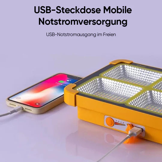 SoleoGO - Solarbetriebene Tragelampe