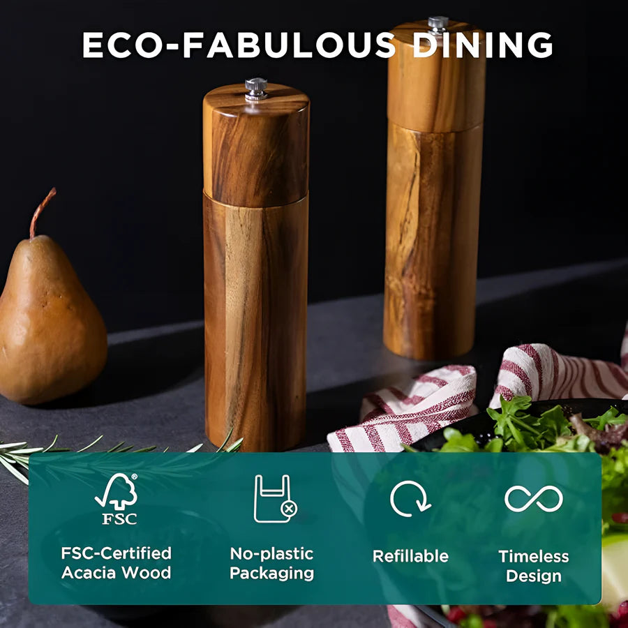 OakSpice – Gewürzmühle aus Akazienholz