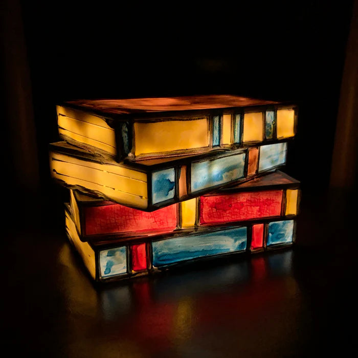Vintage Glow Buchlampe