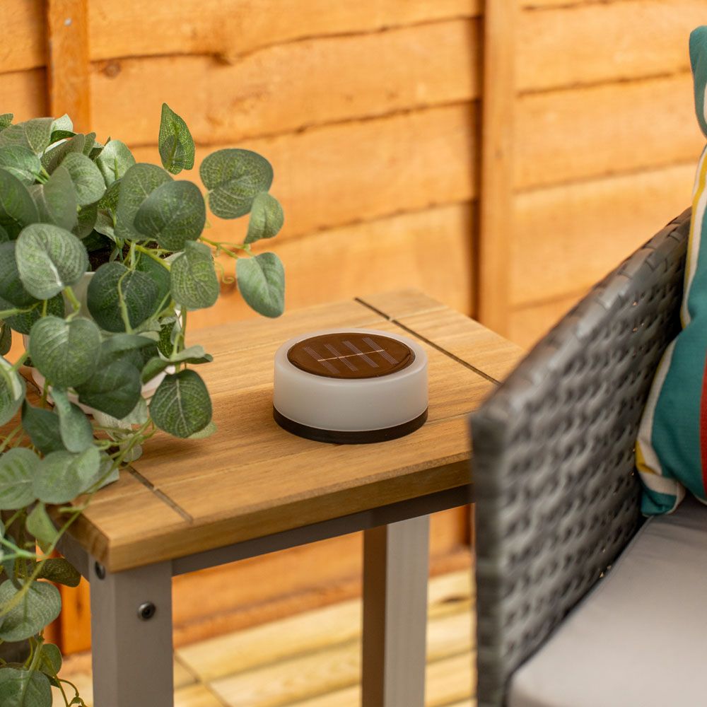 LumiStake Duo – Solarlampen für Tisch & Terrasse