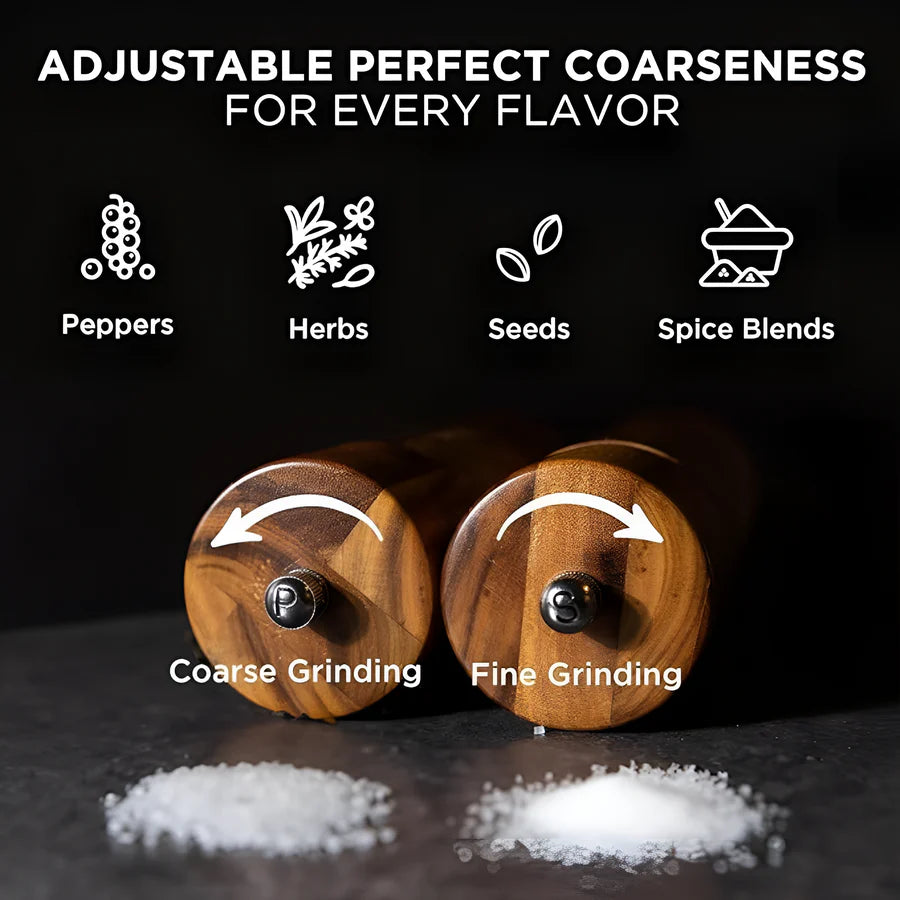 OakSpice – Gewürzmühle aus Akazienholz