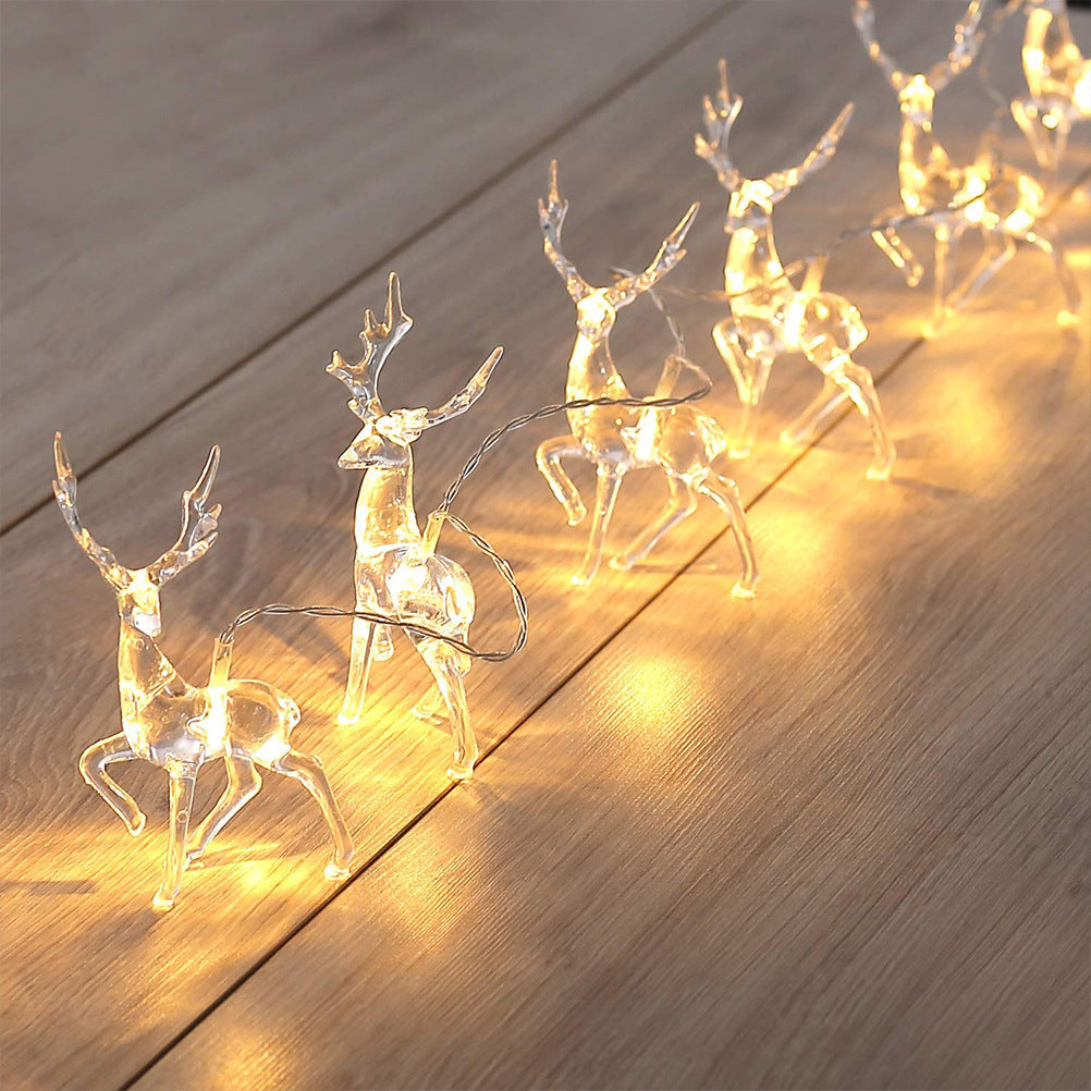 1,5M 10LED božična jelenska lučka