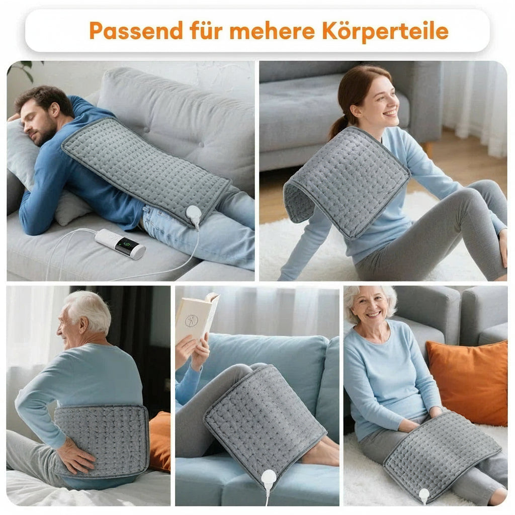 Elektrische Wärmedecke – Weiche, waschbare Decke für Wärme zu Hause & im Büro