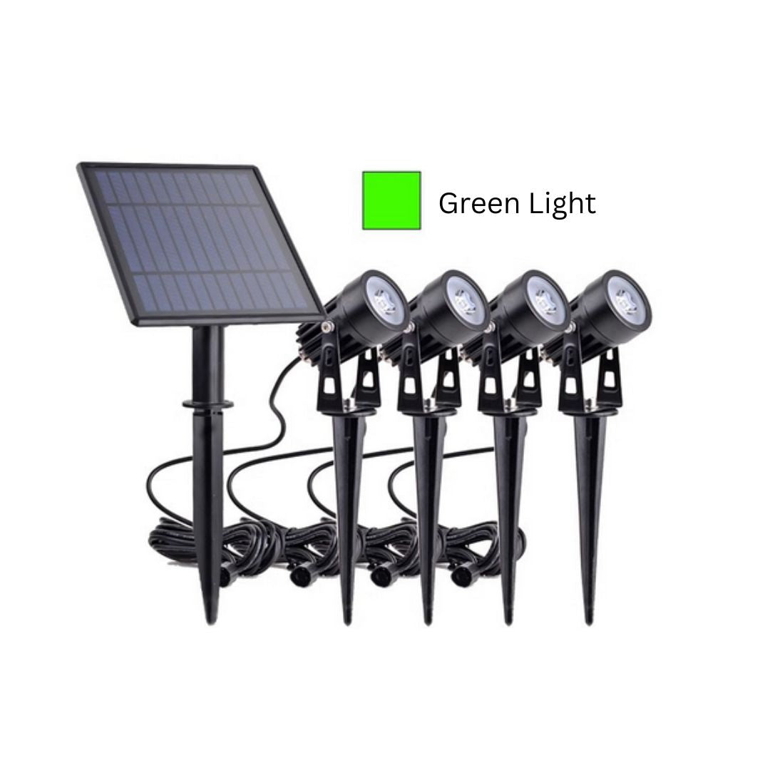 Heliora – zestaw 4 solarnych reflektorów LED do ogrodu