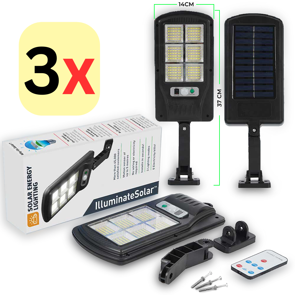 IlluminateSolar Pro™️ - Lampa słoneczna nowej generacji