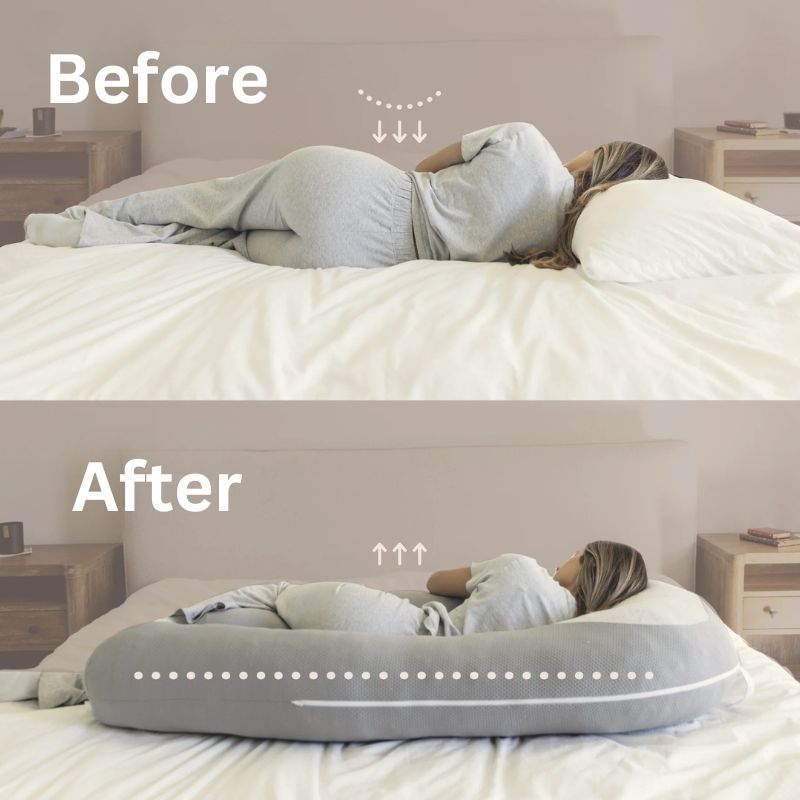 Restify - Ergonomisches Ganzkörper-Kühlkissen - besonders stützend