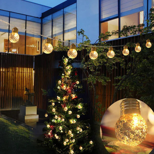 SolarFest™ – 5m–12m LED Lichterkette für Außen mit Solarbetrieb