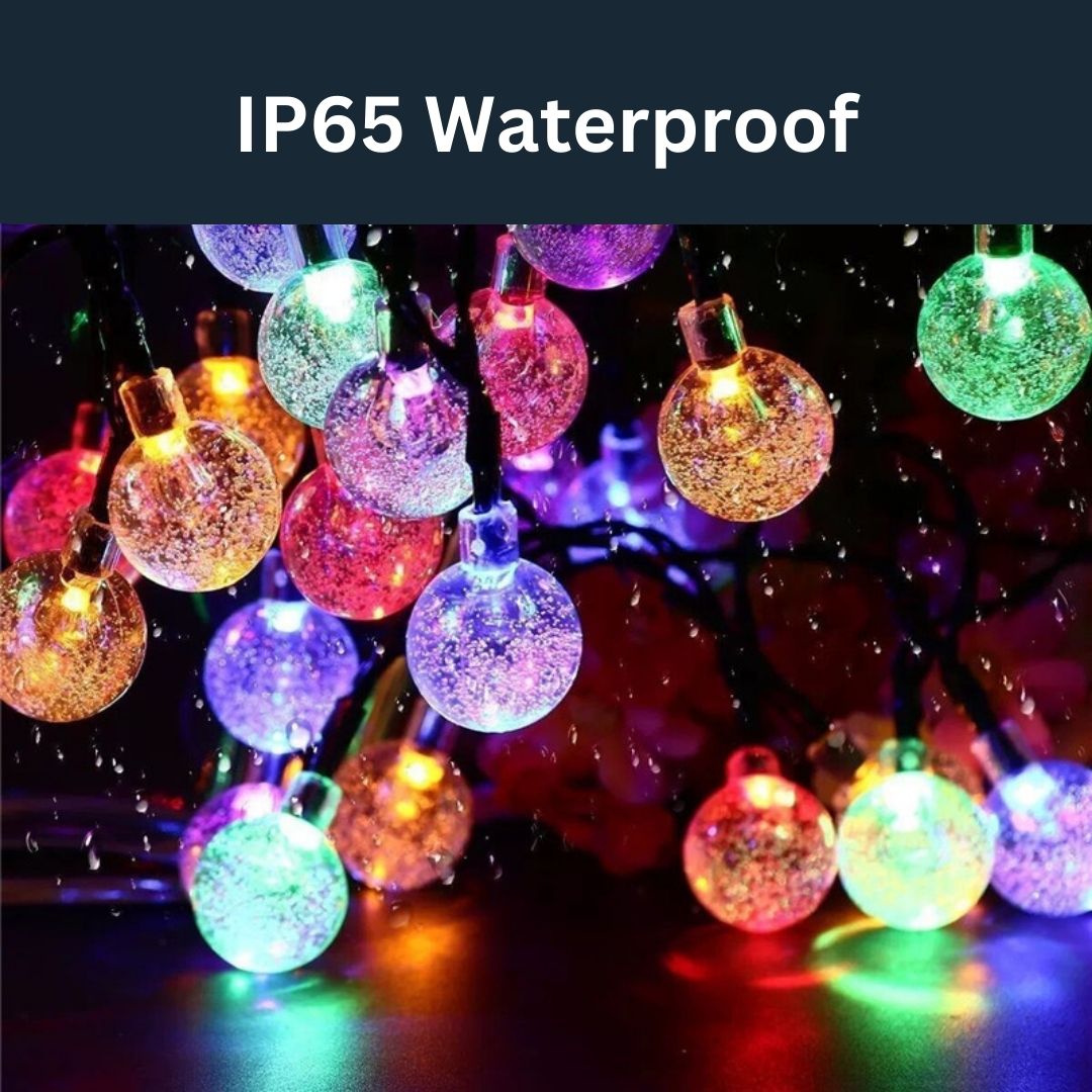 SolarFest™ – 5m–12m LED Lichterkette für Außen mit Solarbetrieb