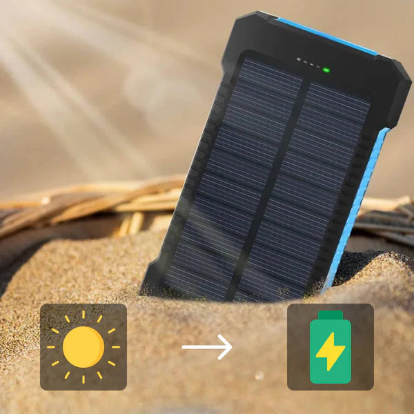 SunTrek - Wasserdichtes Solar-Ladegerät