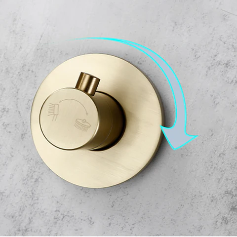 RainDrop - Wandmontierte Regenbrausegarnitur