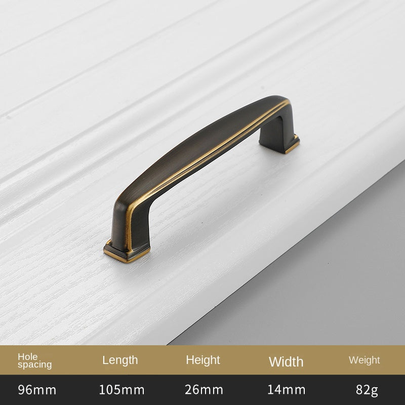 Brezčasna omarica in predalni ročaj