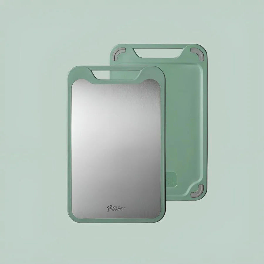 DoppelSeite nerjaveče jeklo rezalna deska