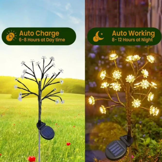 BloomLight - dekorativne solarne vrtne svetilke