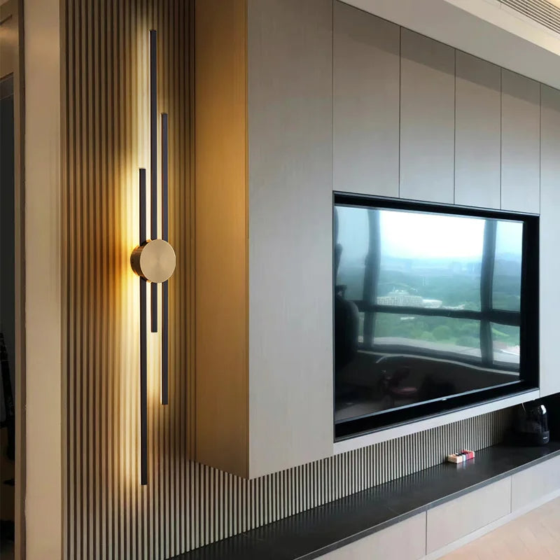 LightArt™ - Luksuzne minimalistične stenske svetilke iz bakra (razprodaja)