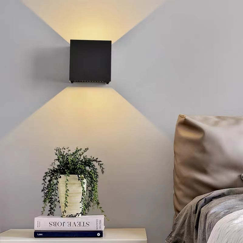 KubiskStil – Zeitgemäße wasserdichte LED-Wandleuchte