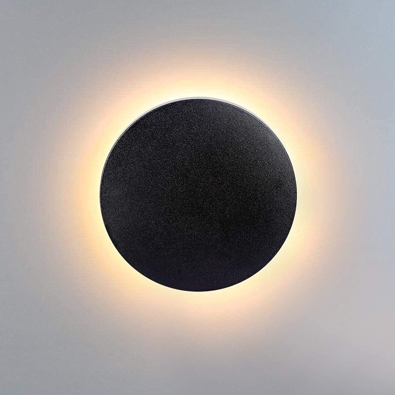 Krožna LED stenska svetilka za zunaj