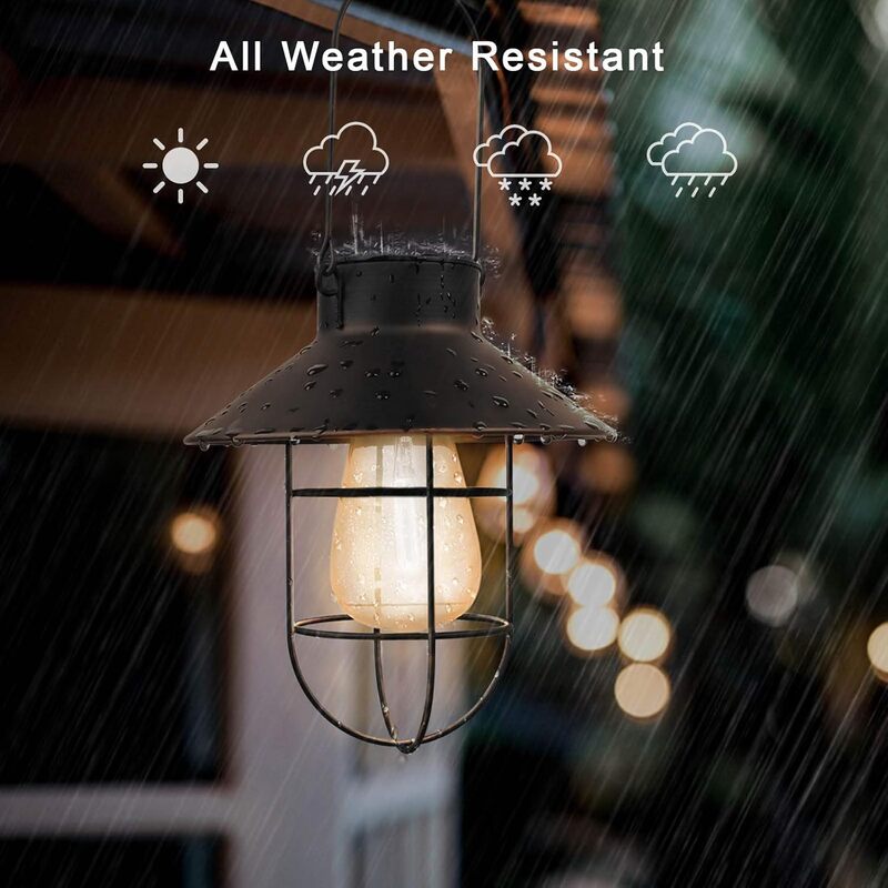 Agnes - Vintage Metall Solar Wandleuchte