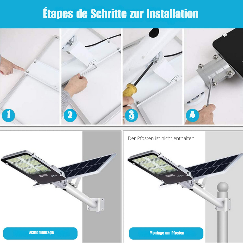 IlluminateSolarGrand™- Izjemno močna solarna talna svetilka