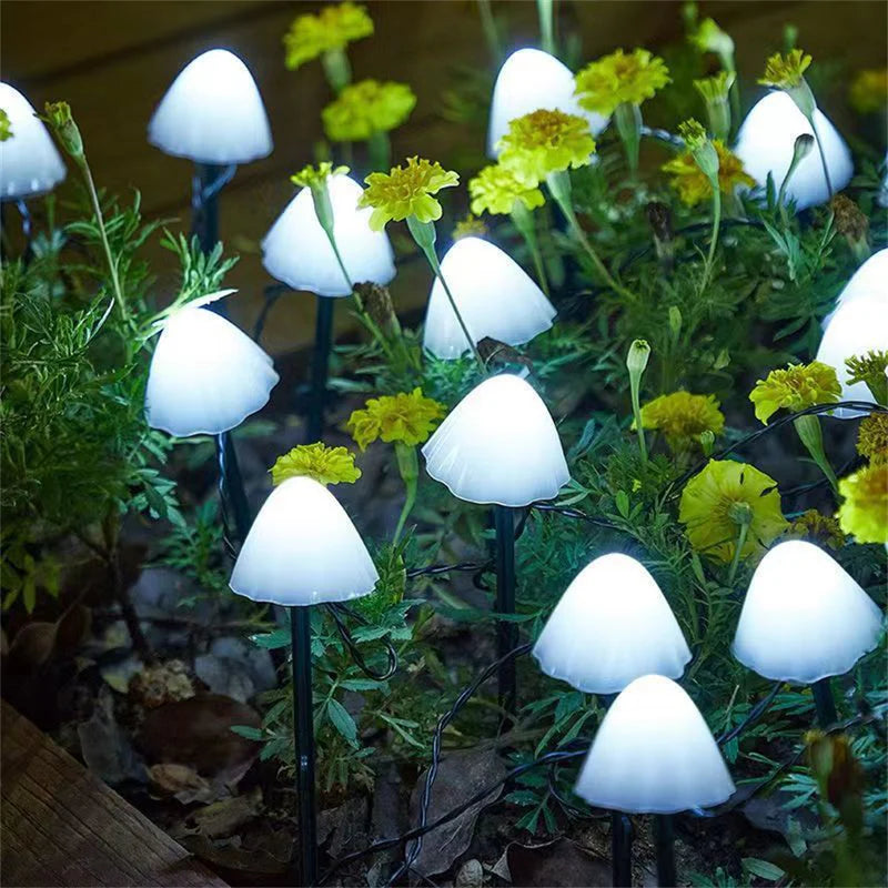 SunShroom™ - Solarne lampy ogrodowe w kształcie grzyba