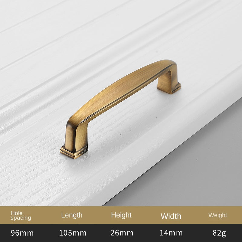 Brezčasna omarica in predalni ročaj