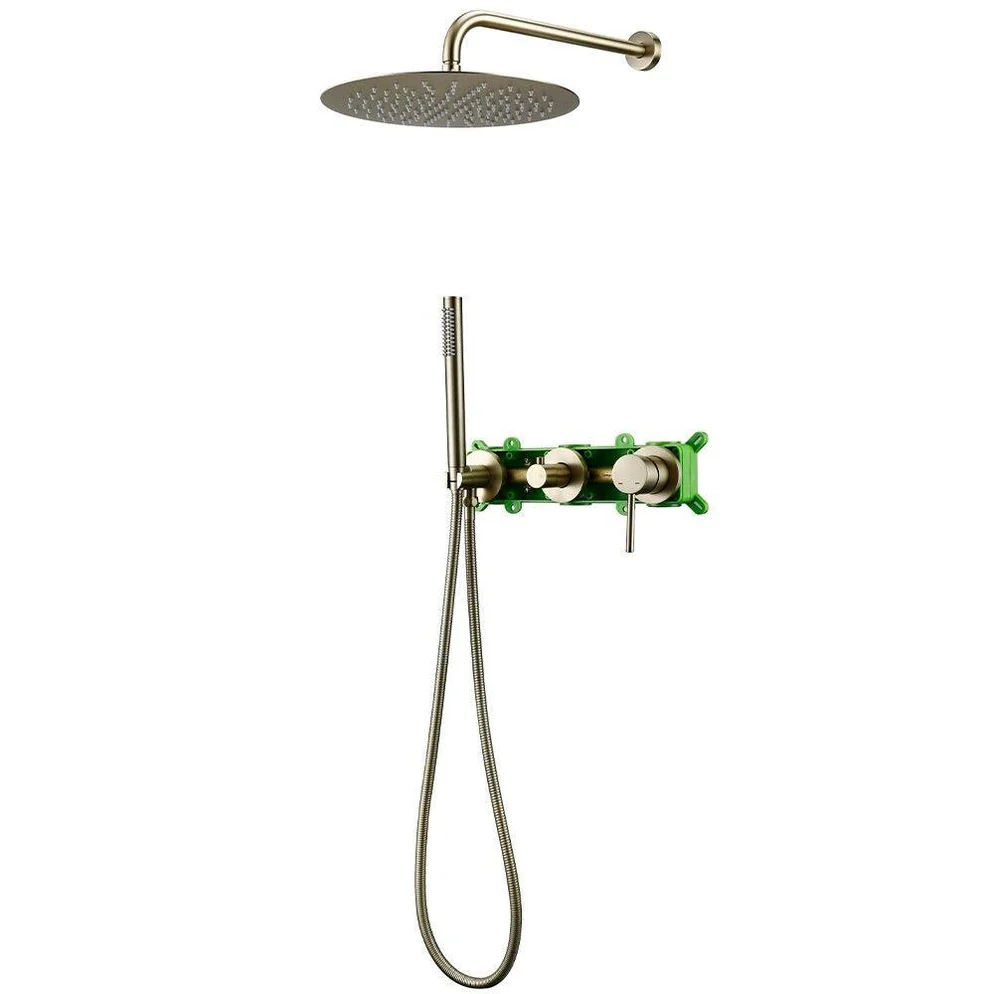 RainDrop - Wandmontierte Regenbrausegarnitur