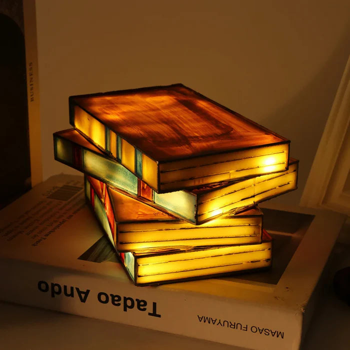 Vintage Glow Buchlampe