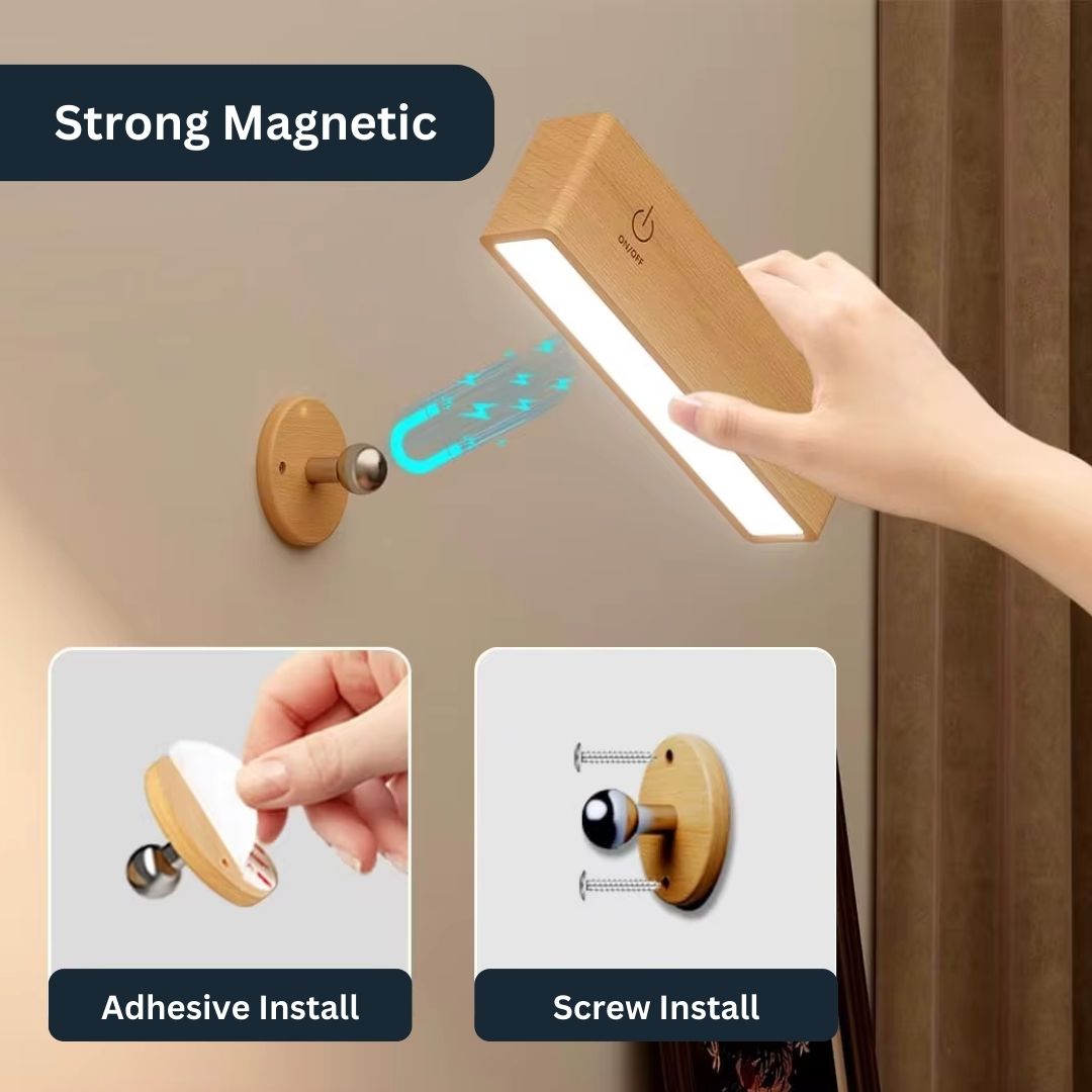 Wiederaufladbare 360° LED-Lampe