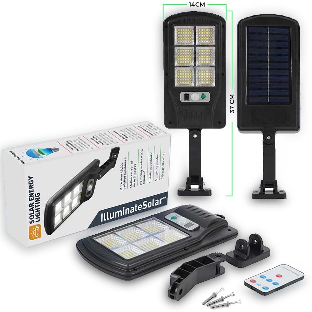 IlluminateSolar Pro™️ - Lampa słoneczna nowej generacji