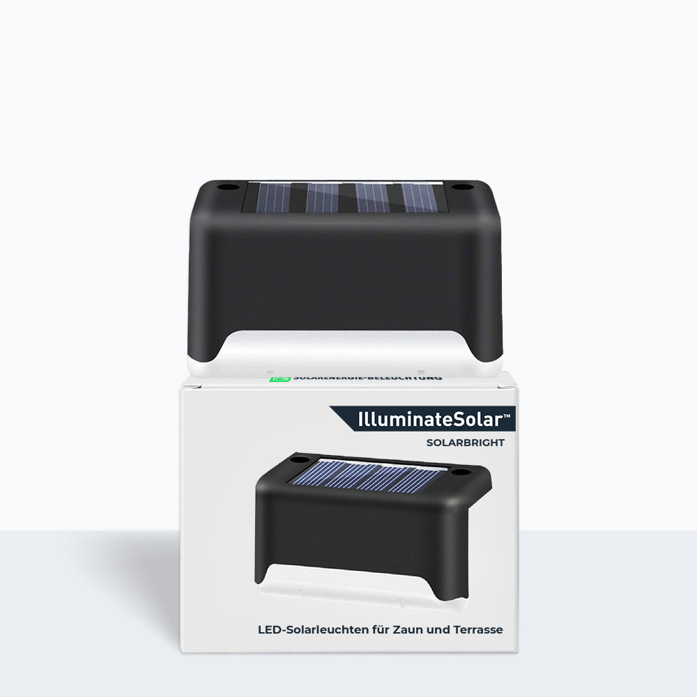 SolarBright – Solarbetriebene LED-Leuchten für Zaun & Terrasse