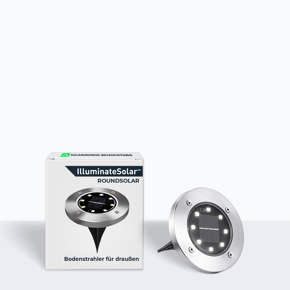 RoundSolar - Bodenstrahler za zunaj
