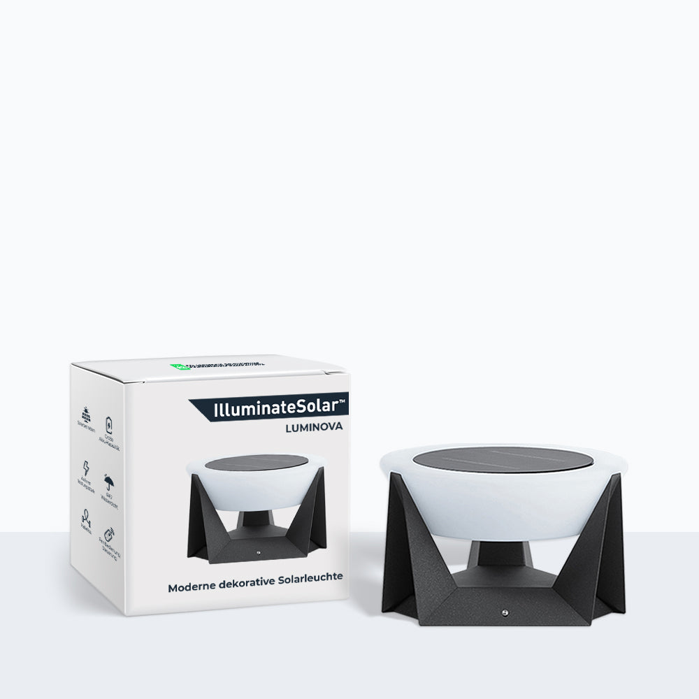 Luminova™- Nowoczesna dekoracyjna lampa solarna