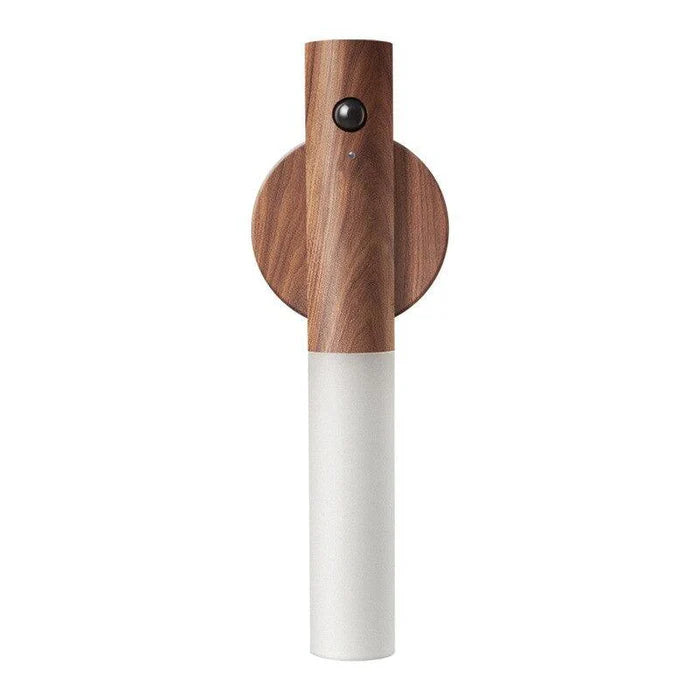 WoodGlo - wielokrotnego ładowania lampa ścienna z drewna