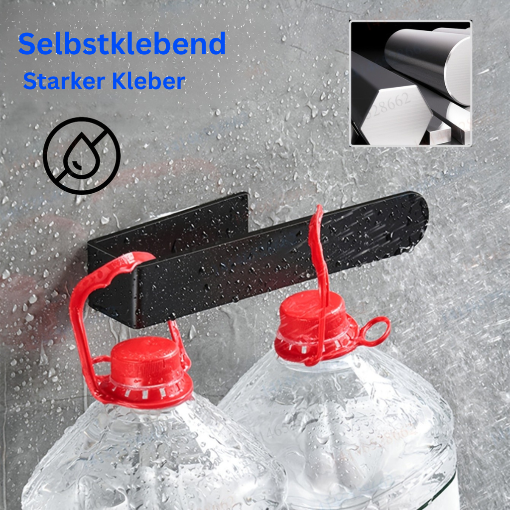 EdelstahlEleganz | Moderner Selbstklebender Handtuchhalter Ohne Bohren Bad 8