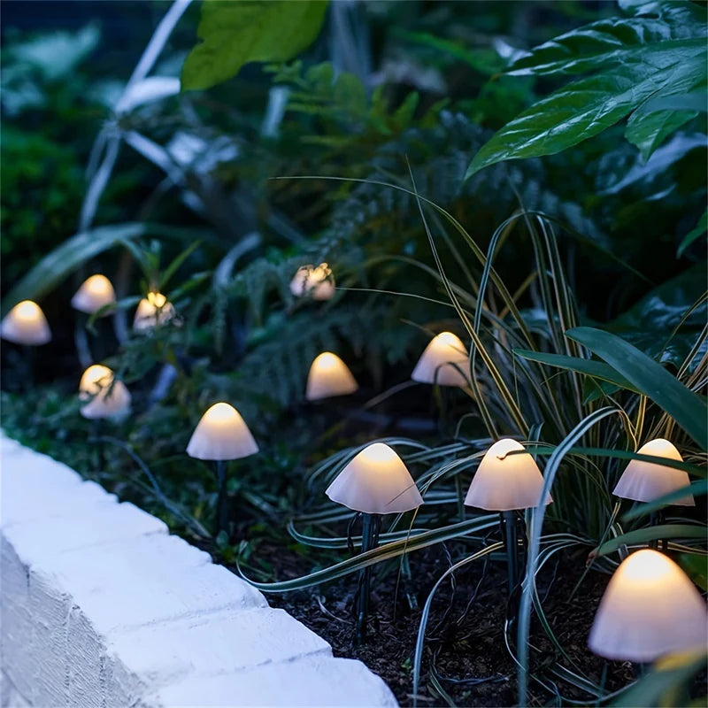 SunShroom™ - Solarne lampy ogrodowe w kształcie grzyba