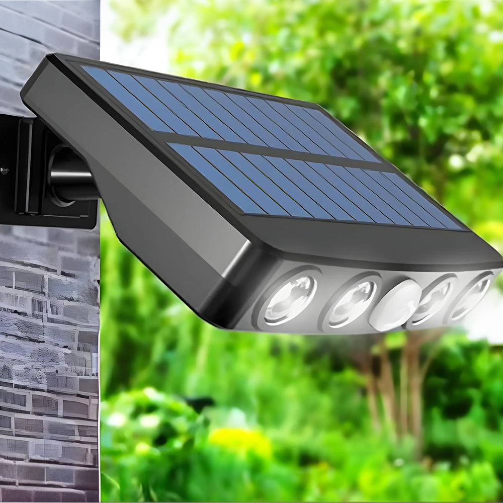 GuardSolar™ – Solar-Sicherheitsstrahler mit Bewegungsmelder und Weitwinkel