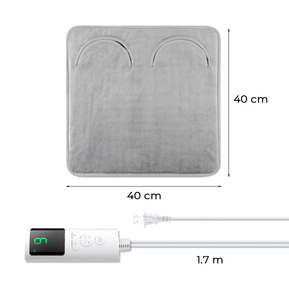 Superweiche elektrisch beheizte Fußdecke