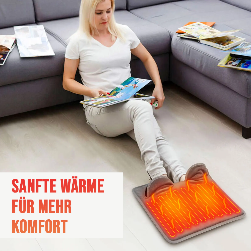 Superweiche elektrisch beheizte Fußdecke