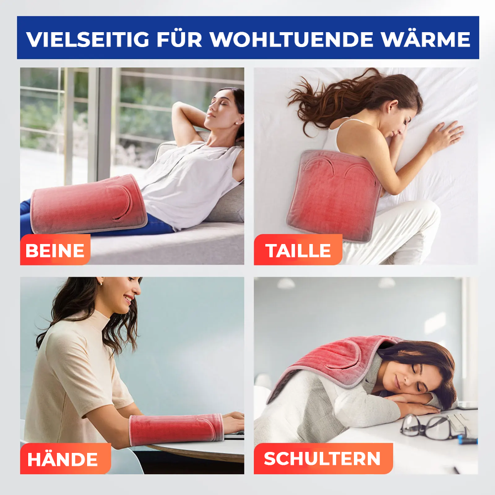 Superweiche elektrisch beheizte Fußdecke