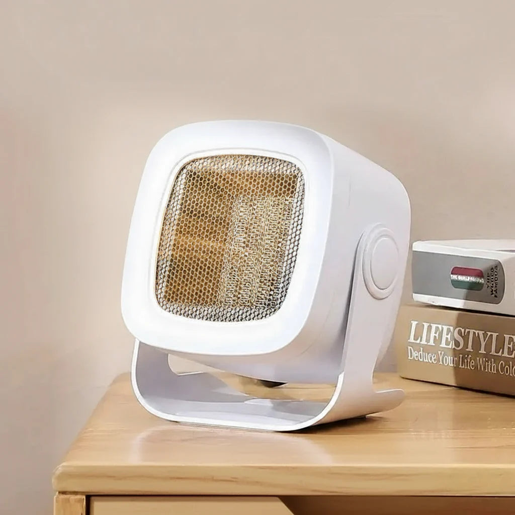 Mini Elektrischer Heizlüfter – Hand- & Fußwärmer für den Schreibtisch