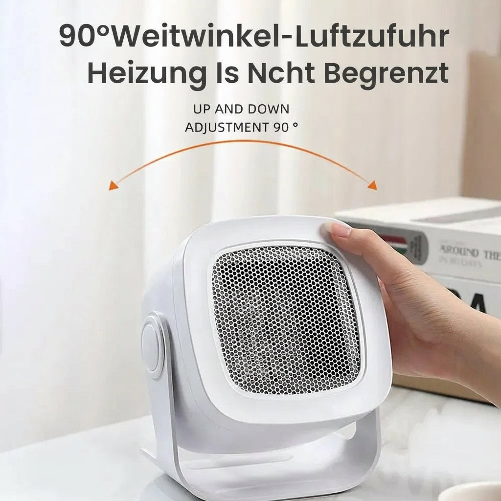 Mini Elektrischer Heizlüfter – Hand- & Fußwärmer für den Schreibtisch