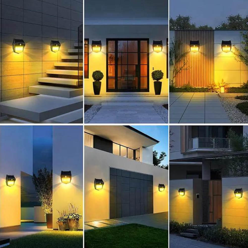 Suncrest™ - IP65 solarna stenska svetilka