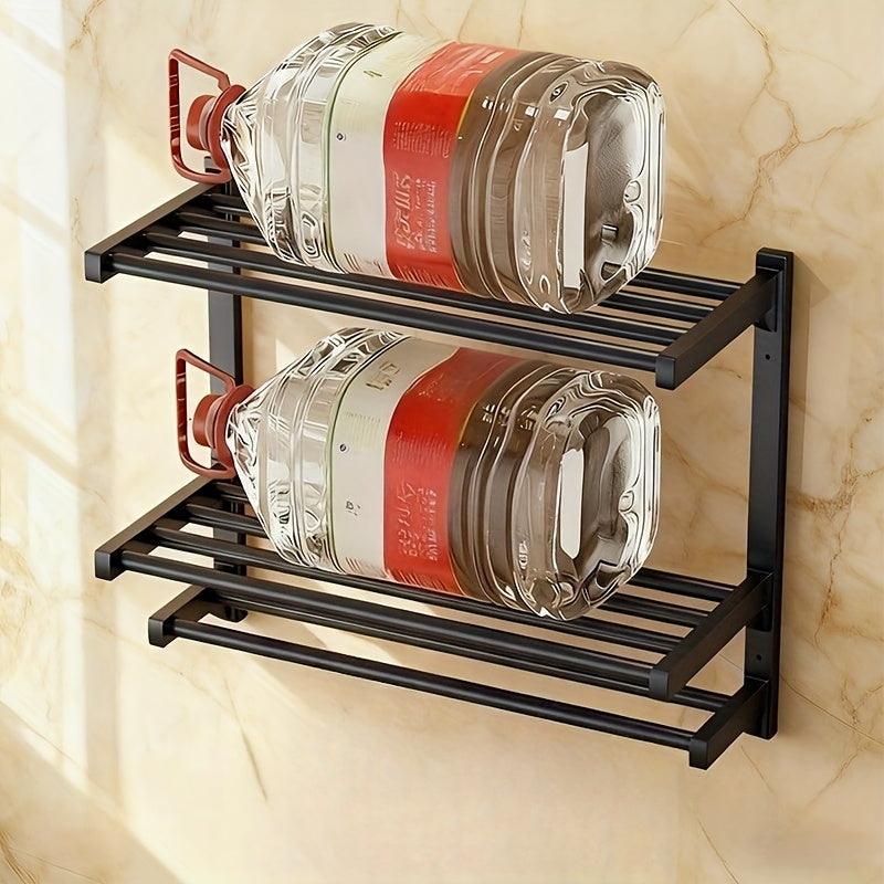 MetallEleganz | Stilvoller Handtuchhalter Ohne Bohren Für Badezimmer 4