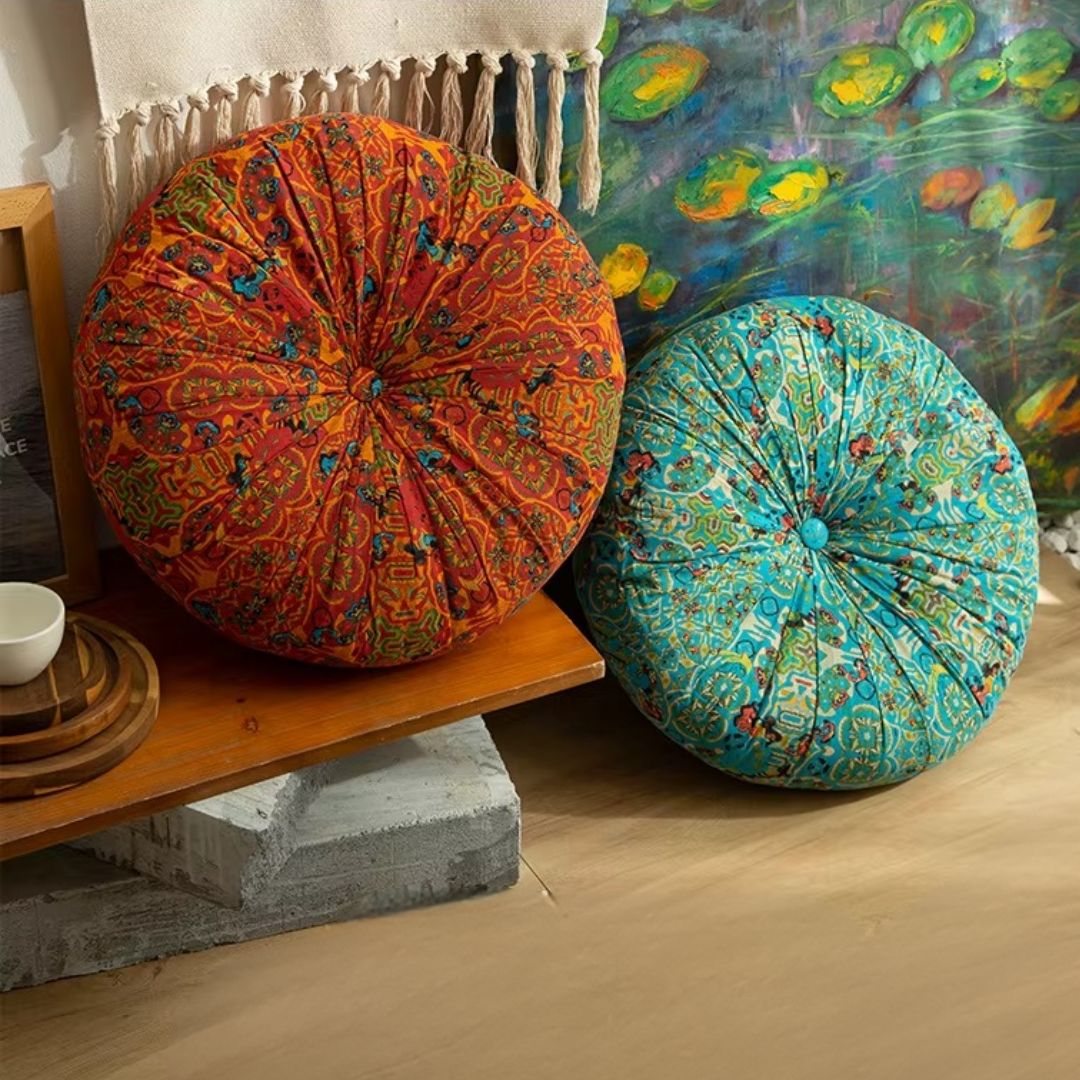 Azouna - Marokkanisch inspiriertes Plüsch-Kissen