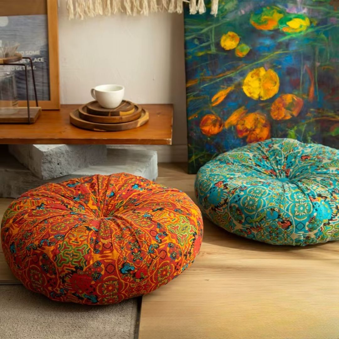 Azouna - Marokkanisch inspiriertes Plüsch-Kissen