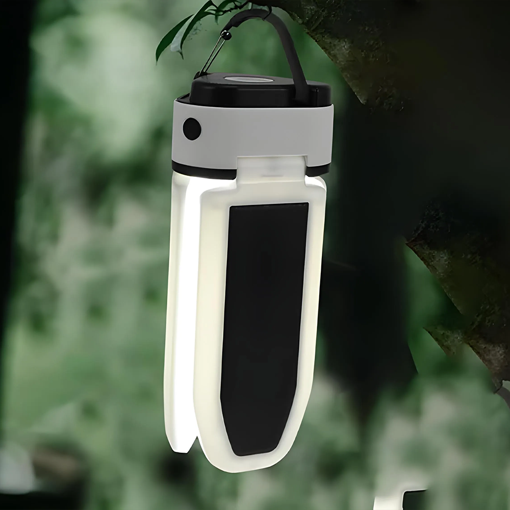 Kompakte Solarlaterne für Camping & Outdoor-Aktivitäten