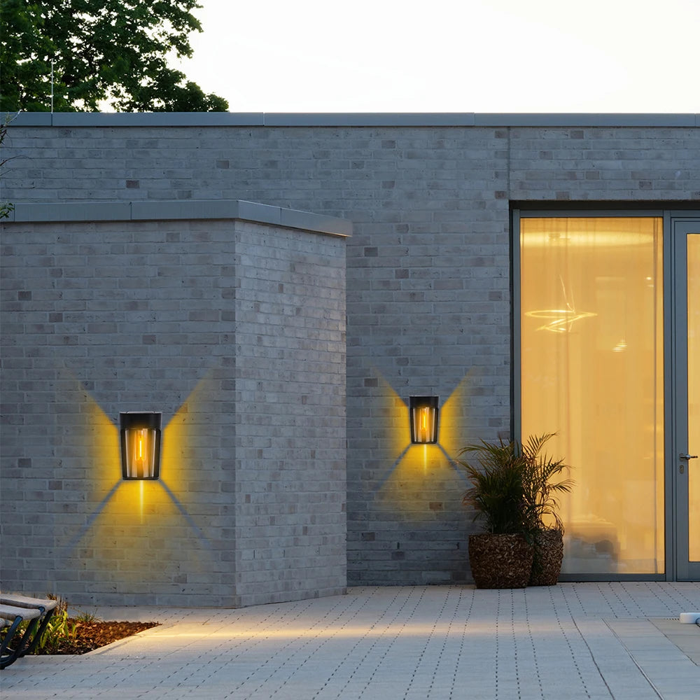 DreamScape™ - Elegante Mini-Solar-Wandleuchte